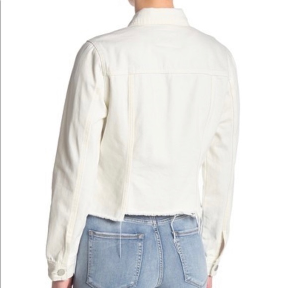 Blank NYC Frayed Hem Denim Jacket - Picture 2 of 6